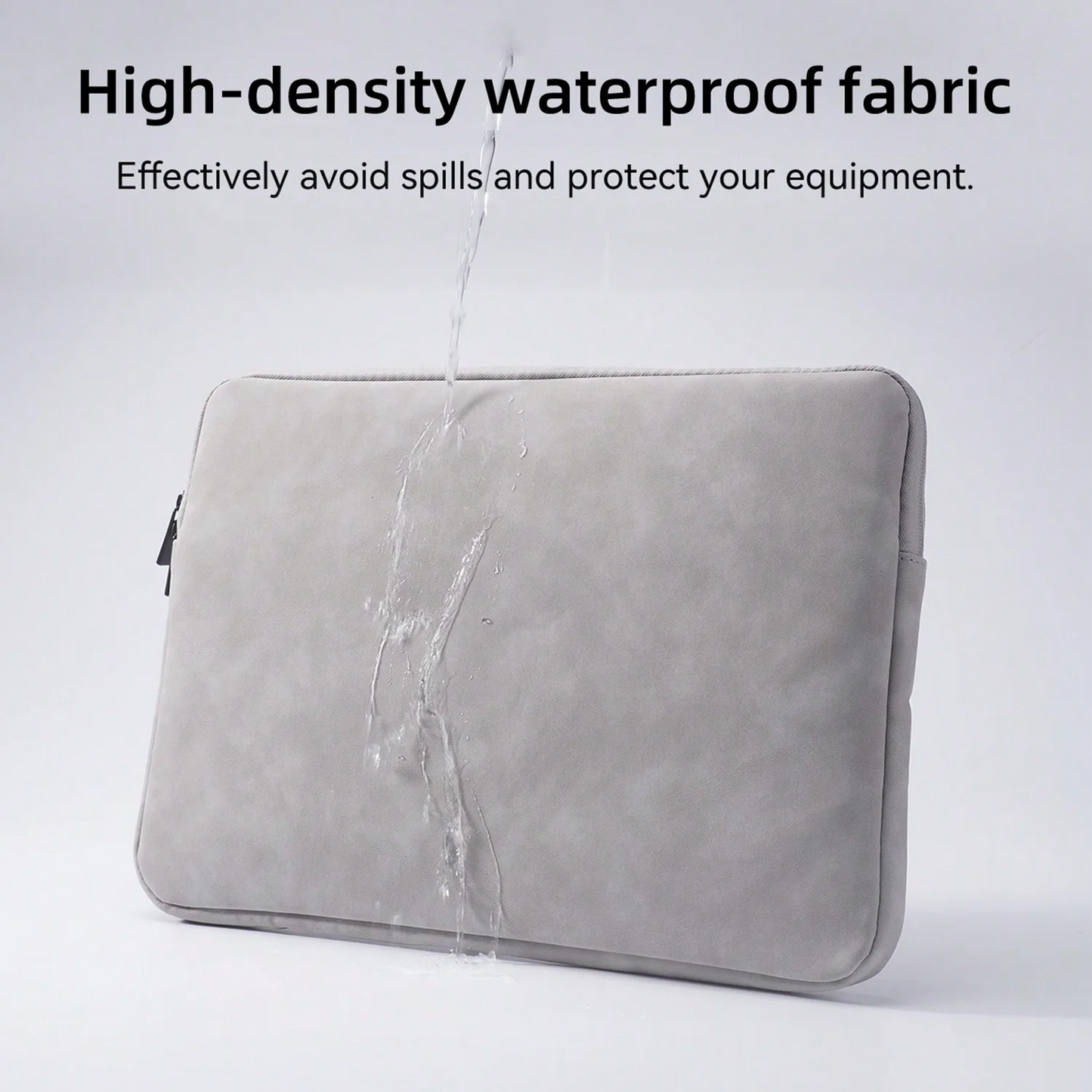 PU sheepskin leather fabric Waterproof Leather 9.7-15.6 inch Tablet PC Carrying Case Protective  Notebook Shockproof Cover Pi-Mart