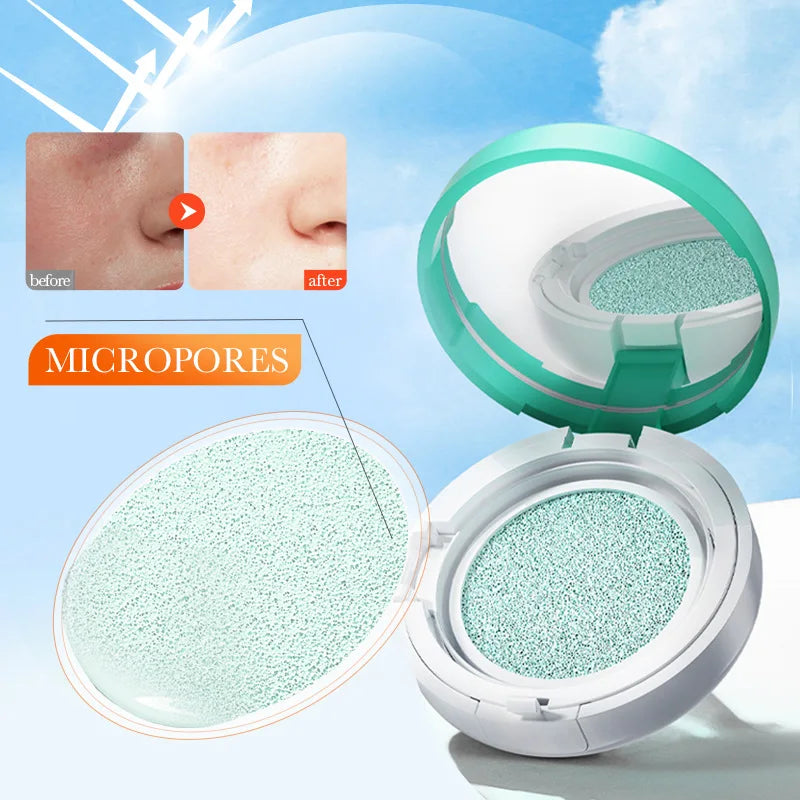 SADOER Air Cushion Whitening Hydrating Barrier Concealer BB Cream Brighten Moisturizing Sunscreen SPF60+ Anti-sunburn Makeup Tri Light Beauty