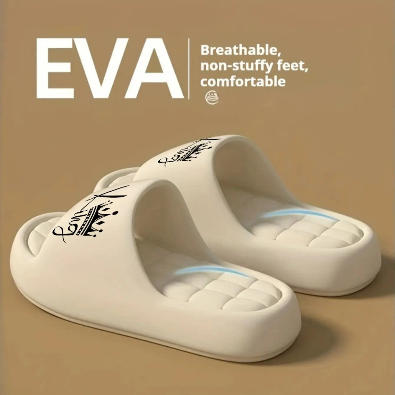 New Casual Innovative Design Women's Shoes Eva Soft Sole Lightweight Home Slippers High Quality Exclusive Brand Slippers LadyShow.Store