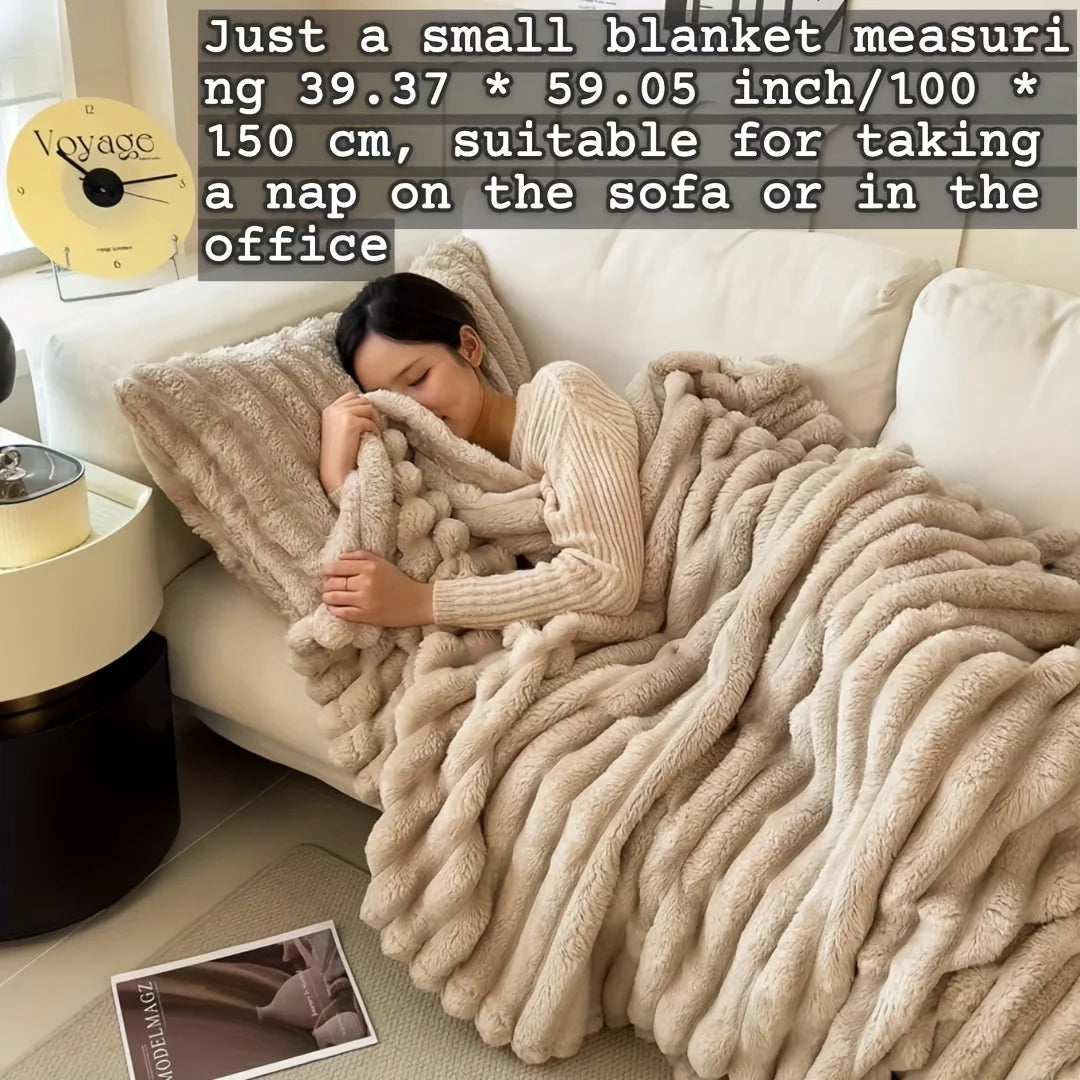 Throw Blanket Keep Warm Winter Bed Blankets Double Sided Queen Duvet Cover Camping Double Bed Cover Bedspread On The Bed Pi-Mart