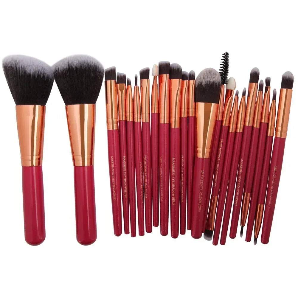 3/13/22pcs Professional Makeup Brushes Tools Set Make Up Brush Tools Kits for Eyeshadow Eyeliner Cosmetics Brushes Maquiagem Pi-Mart