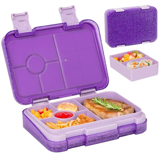 Adorable Kids Lunch Box Student Microwave Safe Travel Bento Box Halloween Container Portable Leak Proof Fruit Salad Bento Box LadyShow.Store