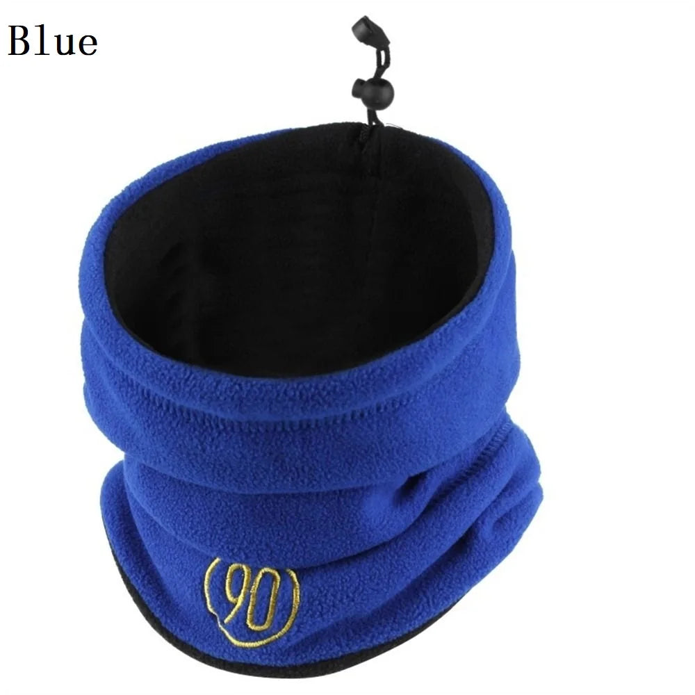 Fashion Winter Camping Warm Fleece Neck Gaiter Ski Tube Scarf Snowboard Face MaskFor Men Women Outdoor Cycling Cold-proof Collar Pi-Mart