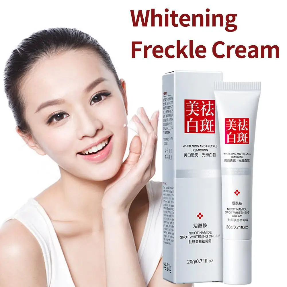 1/3/5pcs Fades Freckle Dark Spots Face Cream Niacinamide Whitening Cream Vitamin E Improve Dullness Fast Brighten Nourish Skin Pi-Mart