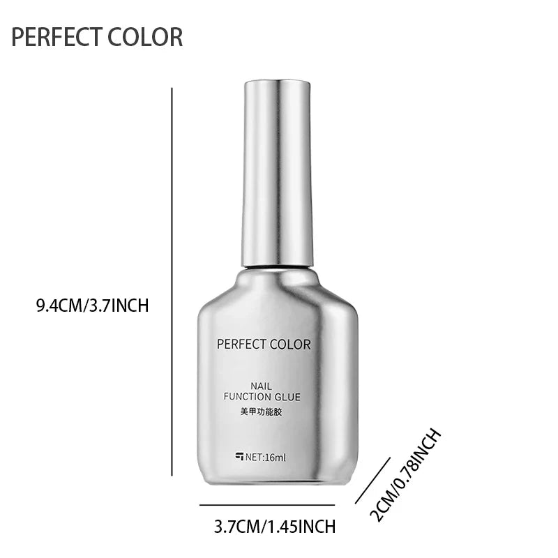PERPECT COLOR Nail Foil Glue Gel 16ML Foil Transfer Gel for Nails Stickers Transfer Nail Art Gel Nail Polish Manicure DIY Tri Light Beauty