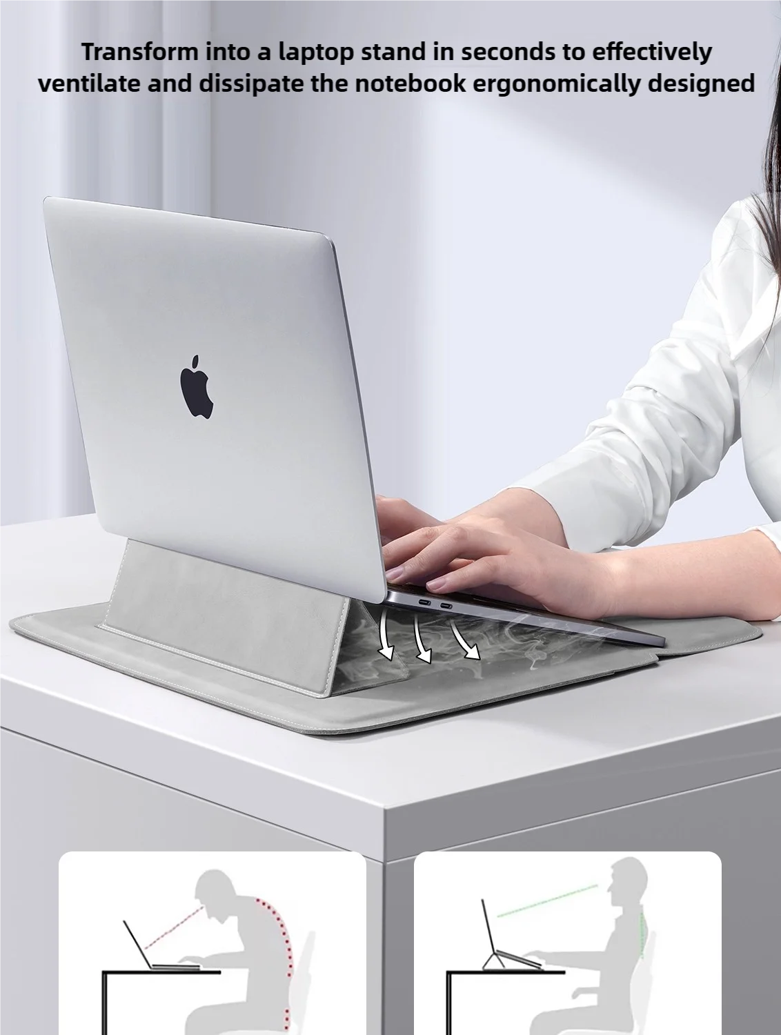 Laptop Sleeve Case 13 14 15 15.6 Inch For Huawei HP DELL Liner Sleeve Bag For Macbook Air Pro 13 13.6 M4 Notebook Bags Men Women Pi-Mart