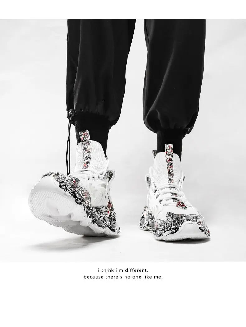 Shoes Men Sneakers Male Casual Mens Shoes Tenis Luxury Shoes Trainer Race Breathable Shoes Fashion Running Shoes for Women Pi-Mart