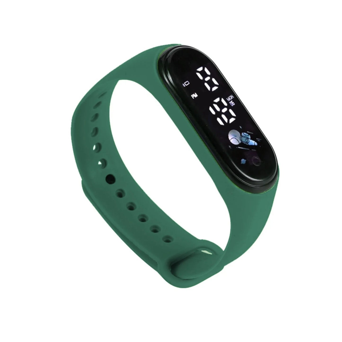 Kawaii Smart Watch For Kids Fashion Outdoor Waterproof Sports Kids' Watches Boy Girls Digital Watches Silicone montre enfant LadyShow.Store