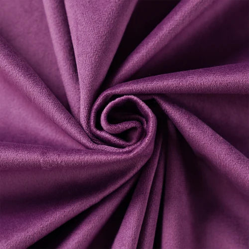 Velvet Fabric By The Meter for Tablecloth Diy Sofa Covers Curtains Sewing Thickened Soft Cloth Plain Black White Winter Textile Pi-Mart