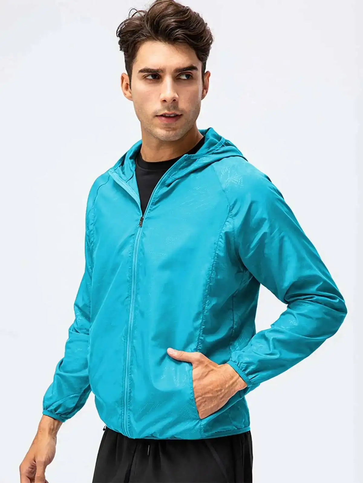 Fishing Rain Wind Breaker Coat For Men Women Waterproof Jacket Hiking Climbing Clothes Sun Protection Quick Dry Rain Coat Pi-Mart