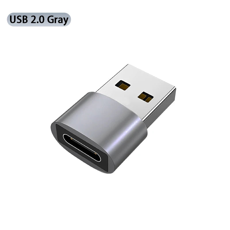 USB C 3.0 Adapter Type C To USB 2.0 Adapter for Mobil Phone Male To Female USB C Converter USB Type-C Converter for PC Laptops Pi-Mart