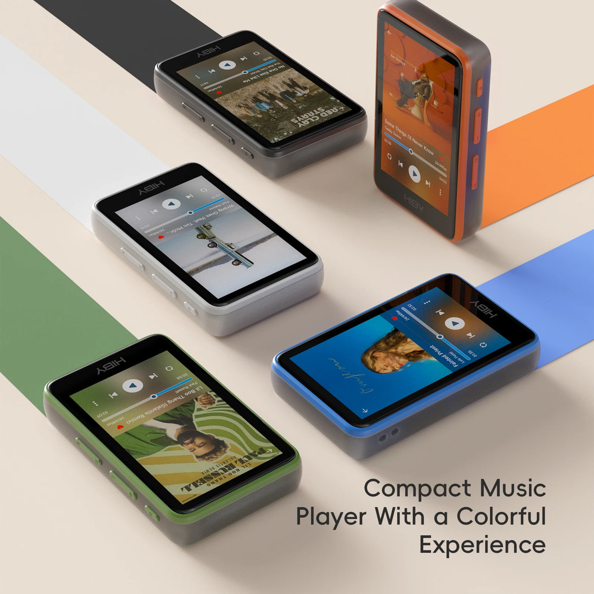 HiBy R1 HiFi Audio Music Player MP3 USB DAC WiFi Bluetooth 5.1 DSD256 PCM384kHz/32bit X1600E CS43131 MSEB Web Radio 3.5mm Output Pi-Mart