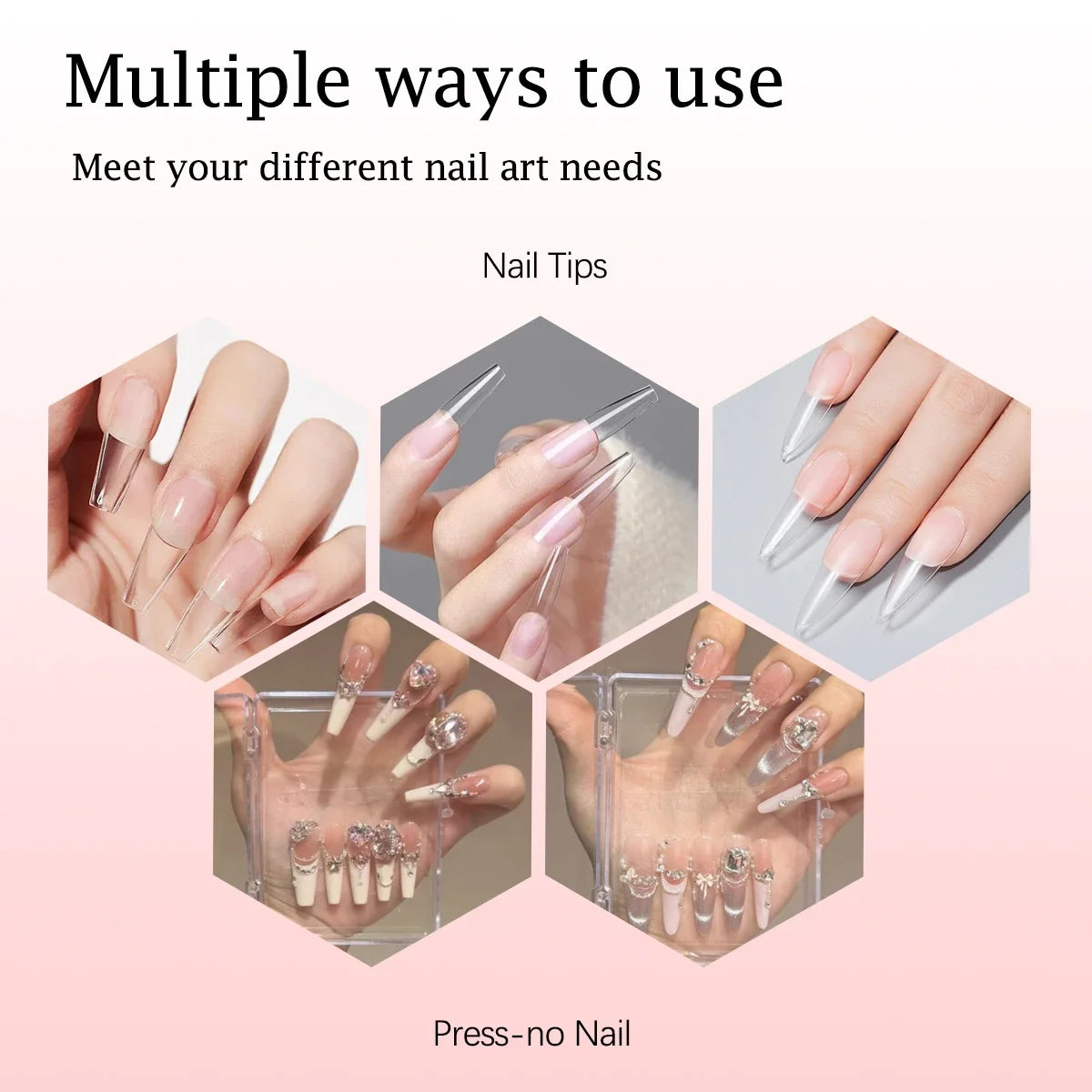 Heimat Frisch 5pcs/2pcs 7g Super Strong Nail Glue For False Nail Tips, Acrylic Nails,Press OnNails,Fake Nails Art Decoration Las Tri Light Beauty