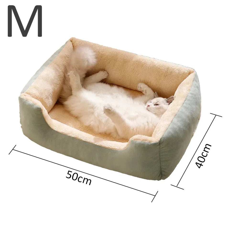 Bed for Cats Pet Products Cushions Kitten Goods Accessories Dog All Houses Supplies Things Accessory Habitats Basket House Beds Pi-Mart