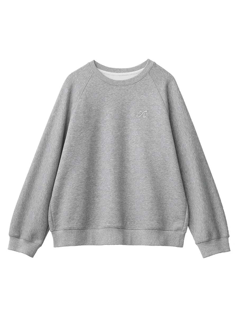 CHIC VEN Women Sweatshirts Loose Casual New O Neck Raglan Sleeves Long Sleeved Female Tops Pullover Spring Autumn 2025 LadyShow.Store