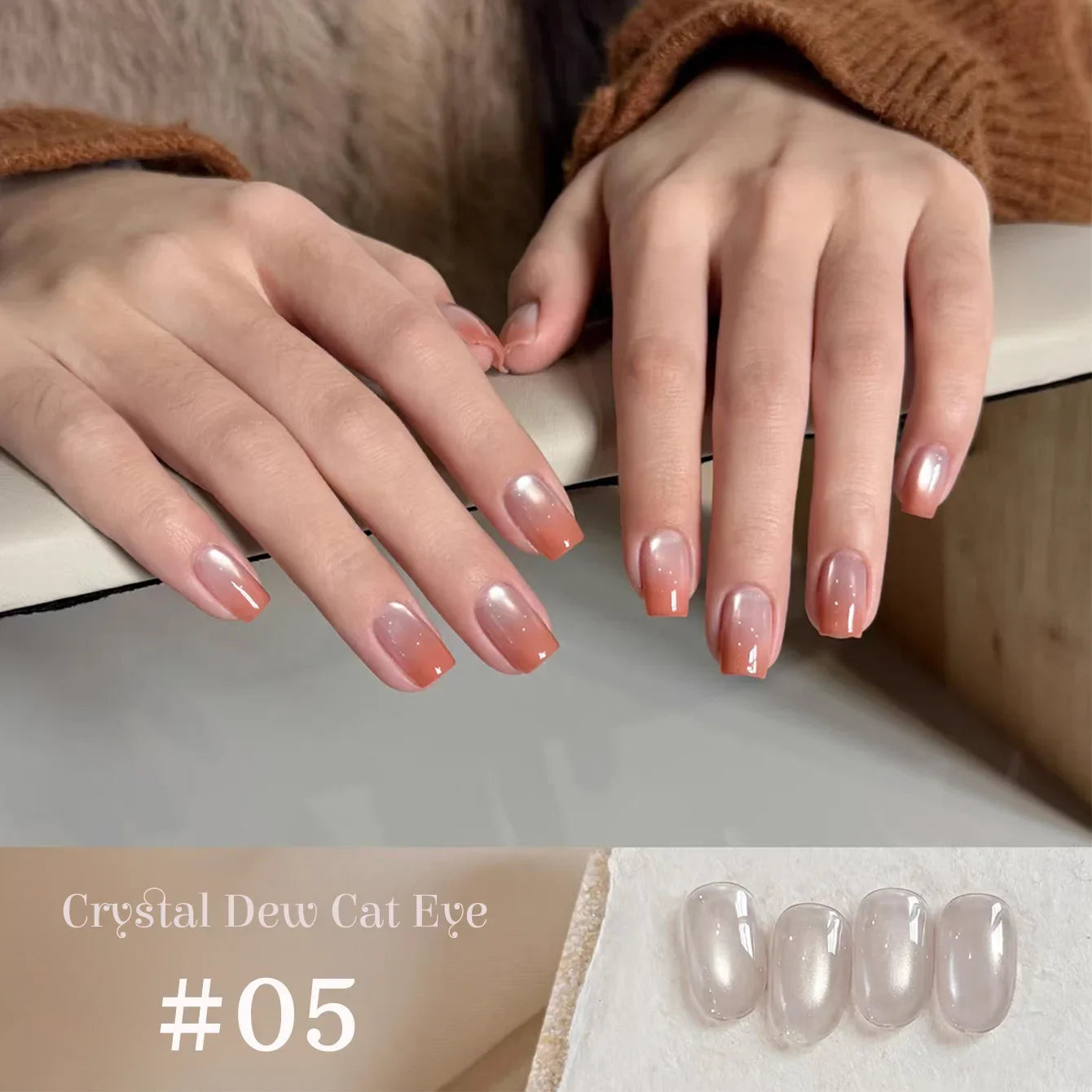 1-9pcs TC Flow Light White Cat Eye Gel Nail Polish Ultra Shine Soak Off UV Gel Mirror Glass Cat Magnet Gel Varnish Nail Supplies Tri Light Beauty