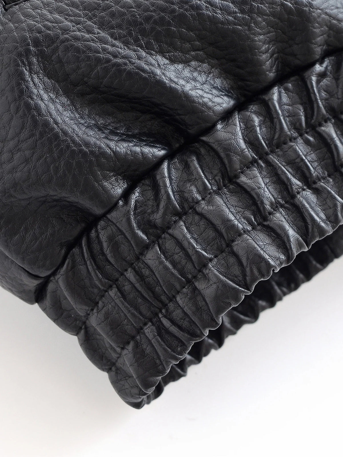 HH Autumn Faux Leather Jacket For Women Casual Solid Long Sleeve Zipper Pu Leather Coats New Fashion Female Streetwear Pi-Mart
