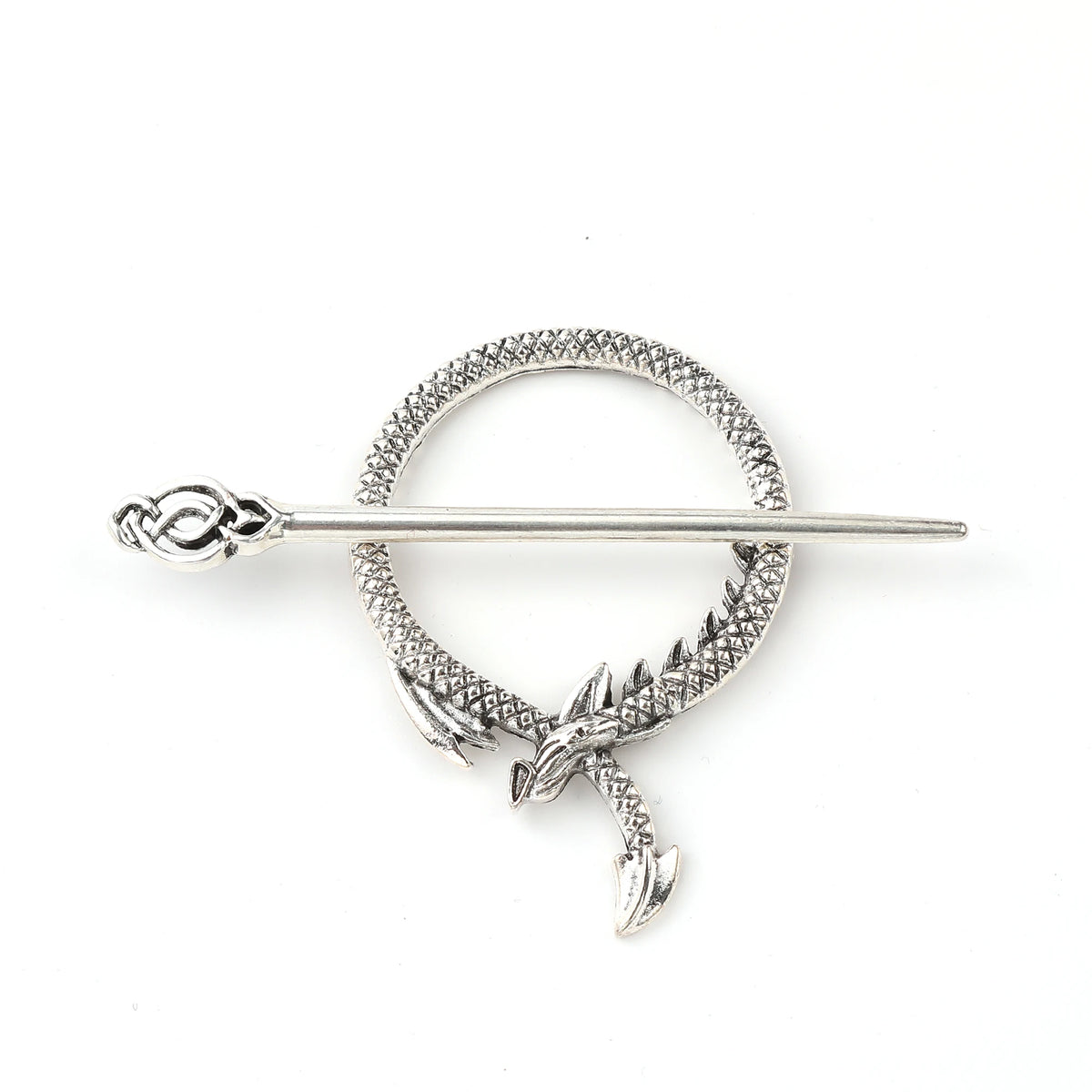 Retro Viking Dragon-Shaped Hairpin Hairpin Simple and Versatile Celtic Knot Hair Stick Hair Accessories Party Accessories for Mother's Day Valentine's Day Birthday Gift Pi-Mart