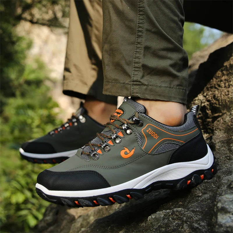 Men Shoes Leather Casual Shoes For Men Sneakers Spring Autumn Winter Shoes For Male Tennis Lightweight Walking Shoes Pi-Mart