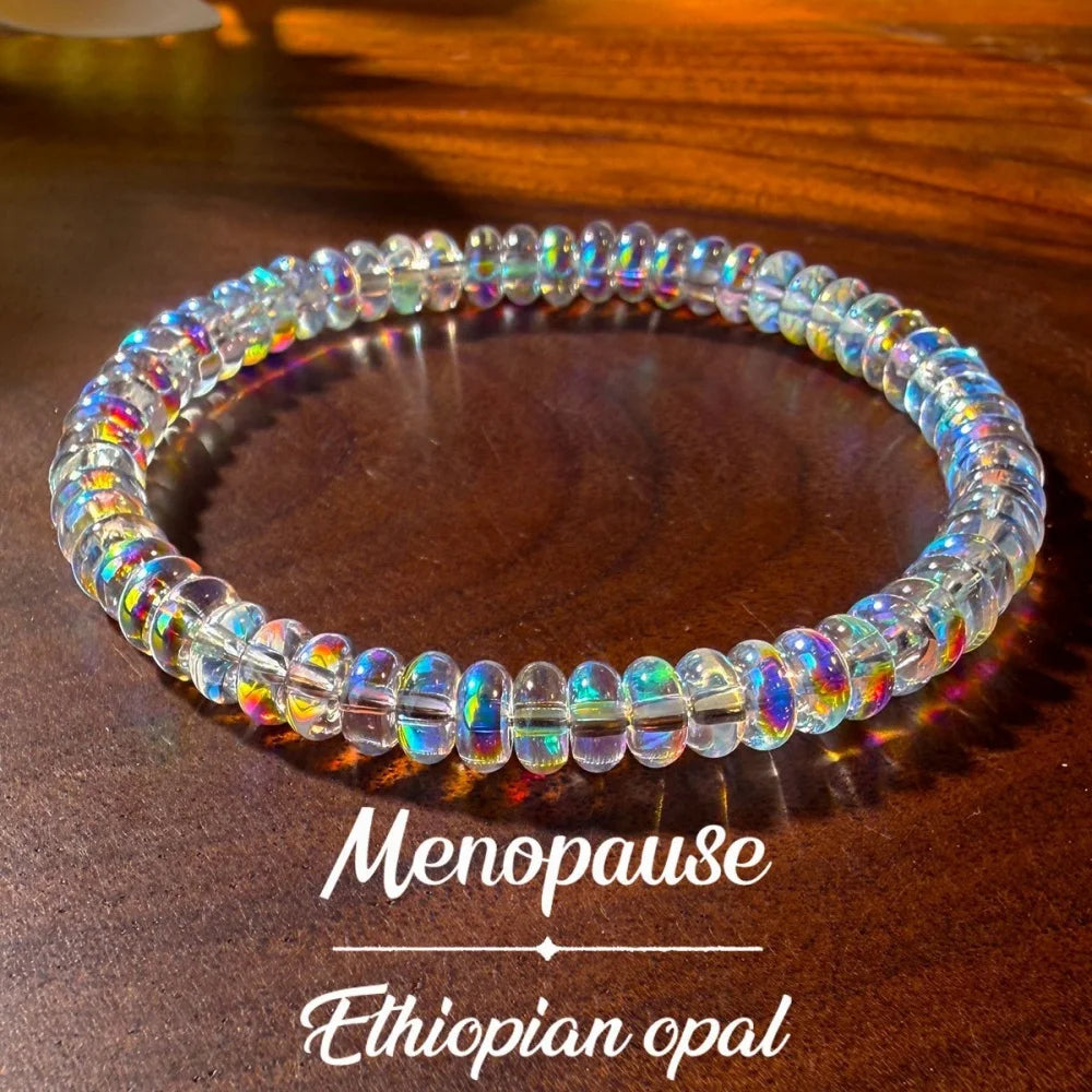1 Piece Pack Beaded Bracelet, Fresh Dreamy Style, Suitable for Daily Layering / Healing Accessory / Birthday Gift Pi-Mart