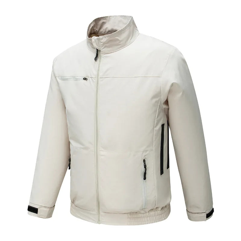 Cooling Air Conditioning Clothes with Fan Outdoor Charging Summer Cooling Welding Labor Overalls Men Pi-Mart