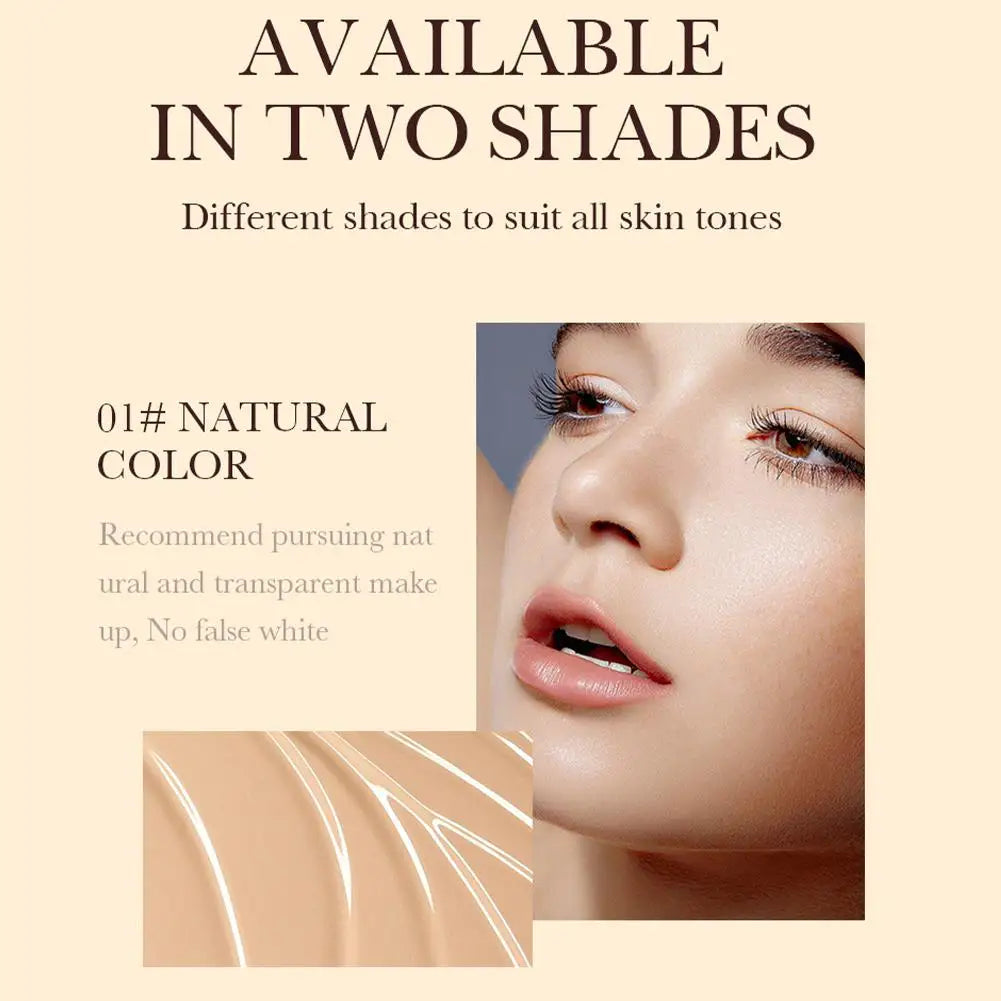 SADOER Gold Snail Sunscreen BB Cream Foundation Concealer Moisturizing Isolation Cream SPF50+PA+++ 40g Facial Moisturizer Tri Light Beauty
