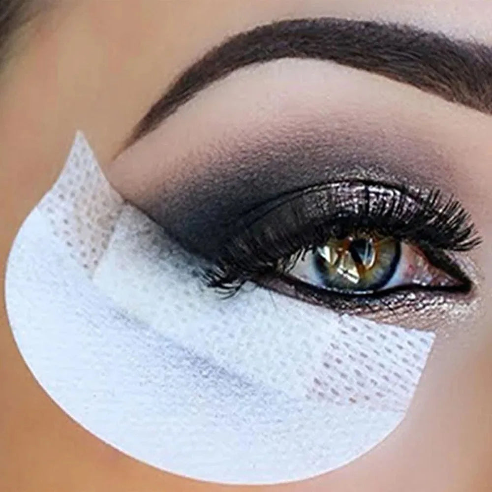 20/30/50pcs Eye Makeup Stencils Disposable Eyeshadow Stickers Eyeliner Shield Grafted Eyelashes Isolate Eyelash Removal Patches Pi-Mart