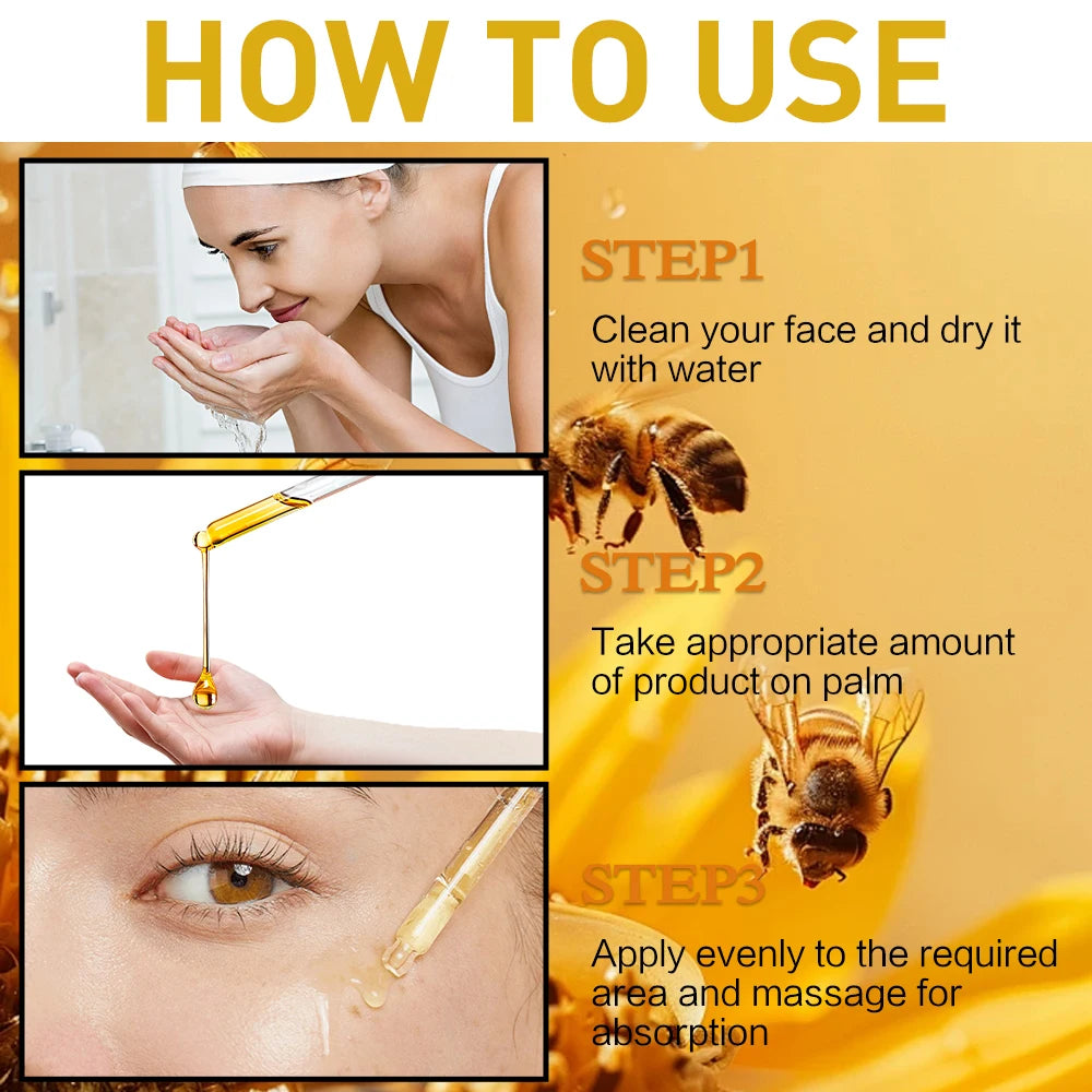 SUYARUN Bee Venom Collagen Anti-Aging Face Serum | Firming Lifting Moisturizer | Wrinkle Reduction | 24H Hydration. Pi-Mart