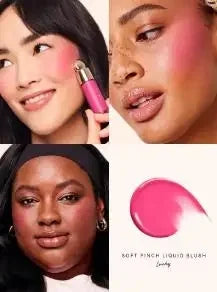 Rare Beauty New Product Frost-to-powder Mashed Potato Matte Air Cushion Blush Cream Liquid Blush Long-lasting Lipstick Lip Gloss Tri Light Beauty