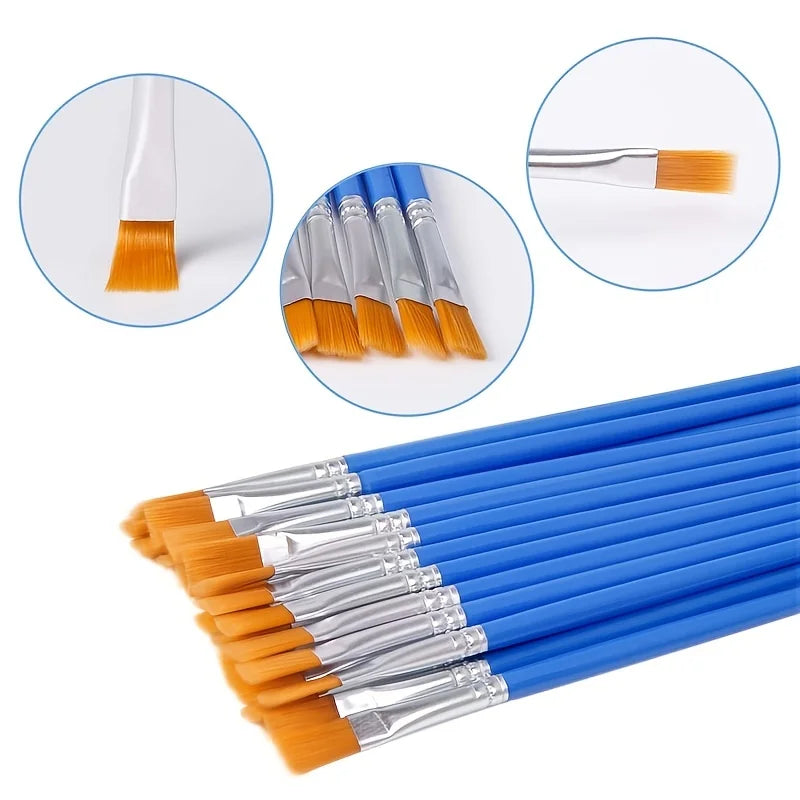 20pcs Painting Brushes For Painting Handcraft Arts And Craft For Artistic Multifunction Hook Line Painting Equipment Pi-Mart