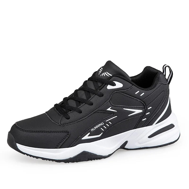 Autumn New Men Microfber Running Shoes Luxury Brand Men Shoes School Student Air-cushion Sneakers Fashion Man Casual Shoes 35-48 Pi-Mart