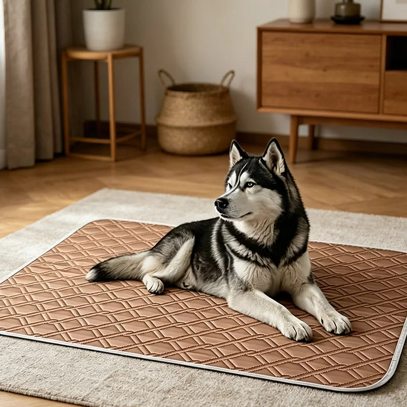 KEMORELA Dog Cat Summer Cooling Pad Mat Washable Puppy Big Dog Ice Gel Bed Mattress Cool Mascotas Cushion Blanket Pet supplies Pi-Mart