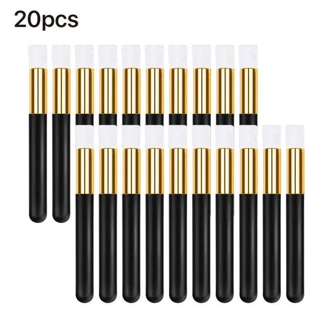 10/20/50pcs Eyelash Cleaning Brush Lash Shampoo Brush for Eyelash Extensions Peel Off Nose Pore Blackhead Remover Makeup Tools Tri Light Beauty