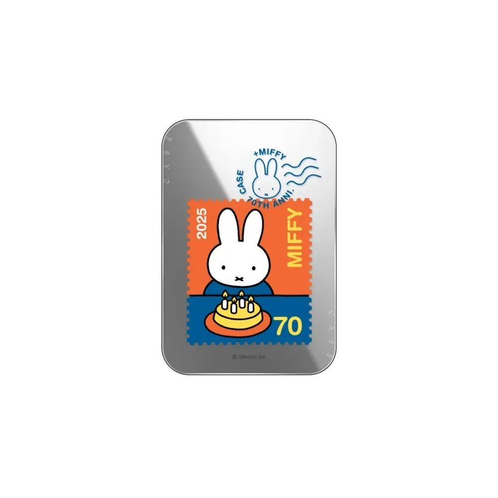 Kawaii Miffy Magnetic Phone Stand Cute Mirror Surface Foldable Portable Desk Holder Smartphone Viewing Streaming Girl Gift Pi-Mart