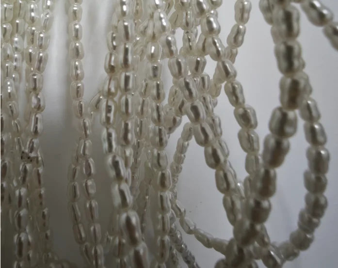 4.5 to 5.5 mm Irregular Baroque Imitation Pearl Semi-Finished Beads for Making Jewelry, DIY Necklacecklace Bracelet Accessories Pi-Mart