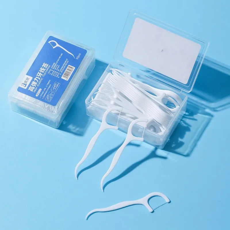 50/150/300/600/1000 PCS dental floss sticks oral care tools Tri Light Beauty