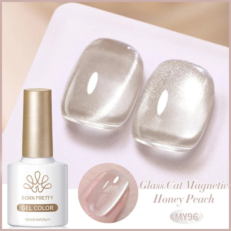 BORN PRETTY 117 Colors Cat Magnetic Gel Nail Polish 10ml Full Coverage Varnish Semi Permanent Super Gorgeous Nails Manicure Tri Light Beauty