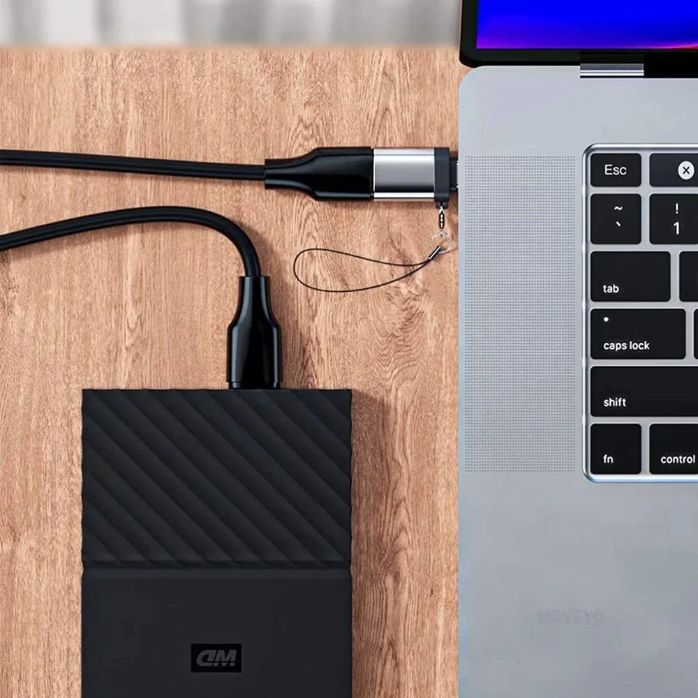 2PCS USB 3.0 To Type C OTG Charger Adapter Connector Type-C to USB Male To Type-c Adapt Converter for PC MacBook Car USB ipad Pi-Mart