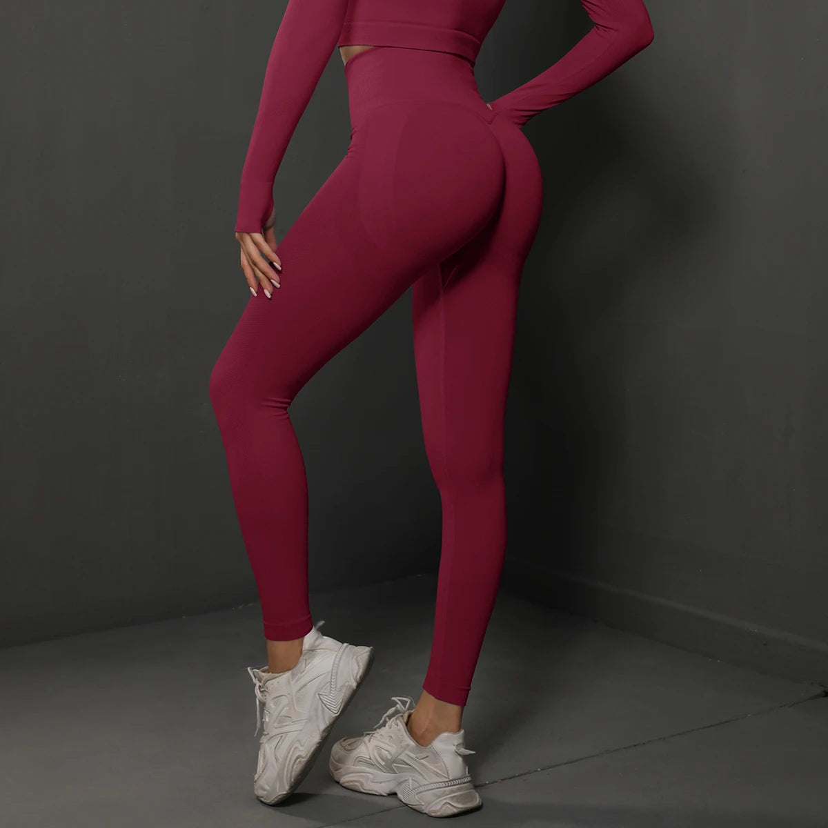 Seamless Gym Leggings Women Yoga Pants Sexy High Waist Booty Lifting Leggings Pants Women Sports Clothing Fitness Wear Pi-Mart