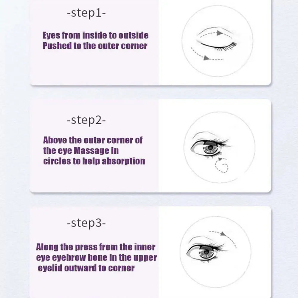 Men Eye Cream Caffeine Hyaluronate Cool Eye Gel Moisturizing Under Eye Cream For Dark Circles Puffiness Fine Lines Eye Care Pi-Mart