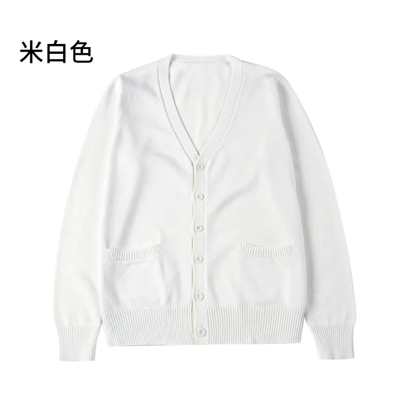 New Sweater Solid Candy Women Knit Top Fashion Female Cardigan Thin Spring Autumn Long Sleeve Adult Jacket Clothes Slim XS-2XL LadyShow.Store