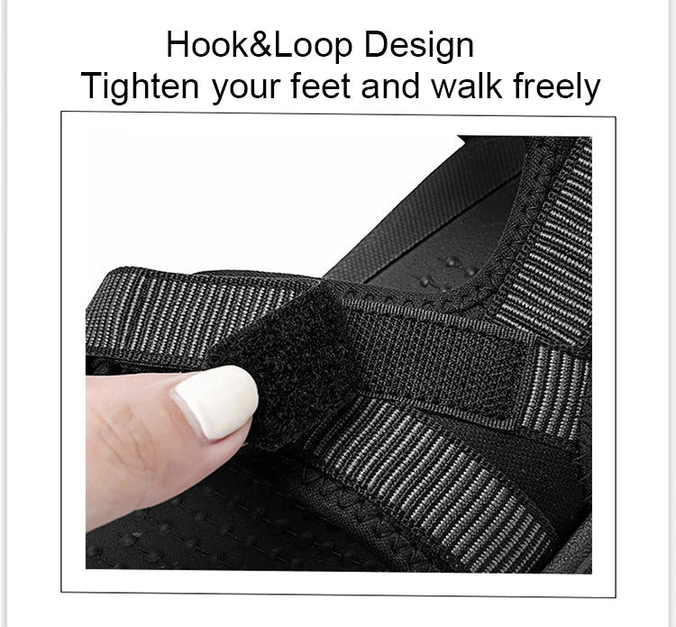Summer Men Sandals Fashion Leisure Beach Holiday Sandals for Mens Lightweight Shoes New Outdoor Comfortable Casual Sandals Pi-Mart