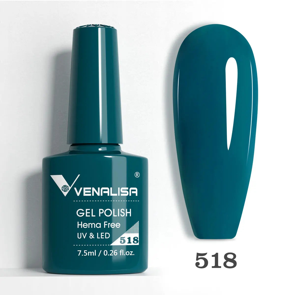 Venalisa HEMA TPO FREE Nail Gel Polish Glitter Gorgeous Full Coverage Soak Off UV LED French Nail Jelly Pink Nude Collection Tri Light Beauty