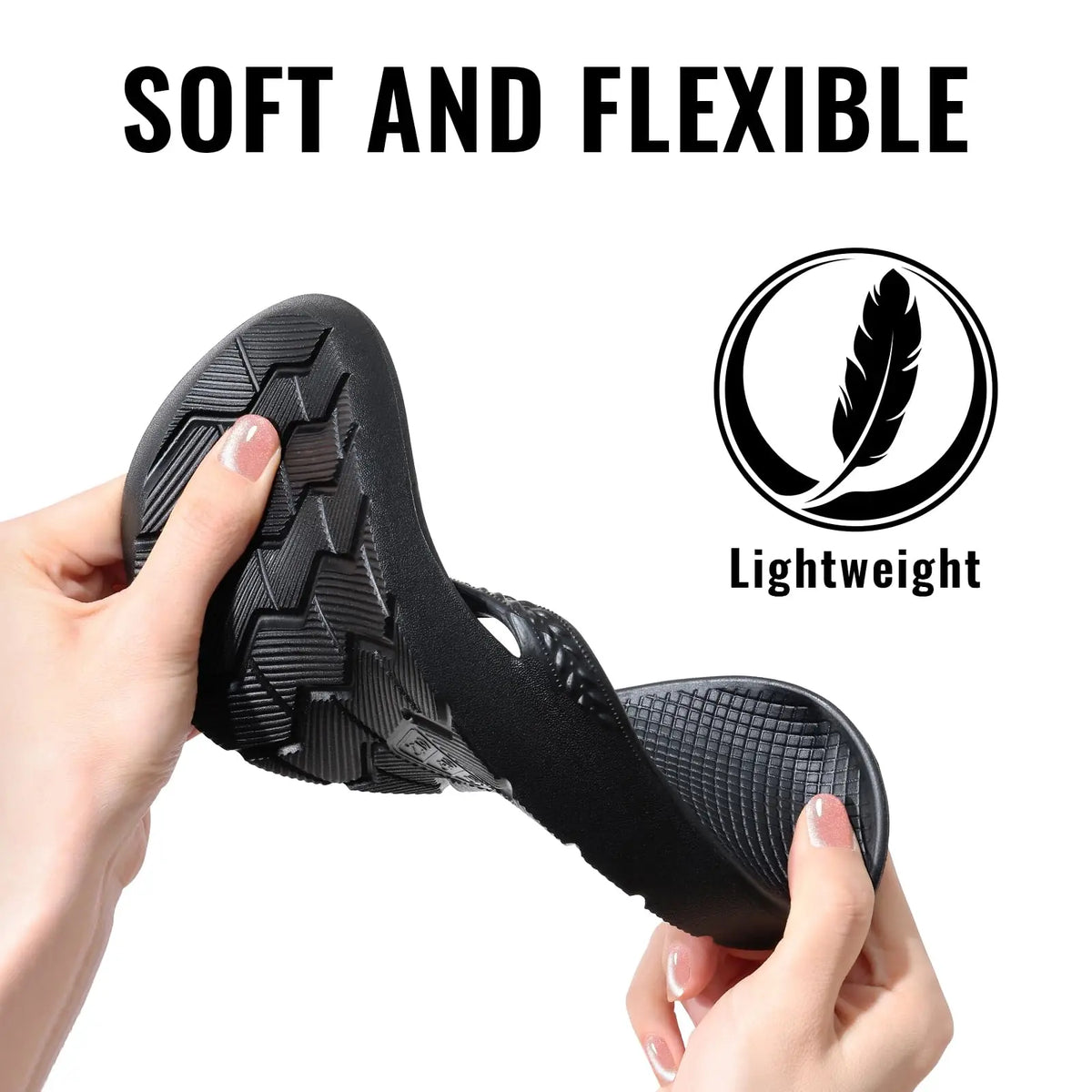 CRACOMIN New Women's Flip Flops Orthopedic Slippers With Arch Support Unisex House Sandals Summer Outdoor Non-slip Beach Slides Pi-Mart
