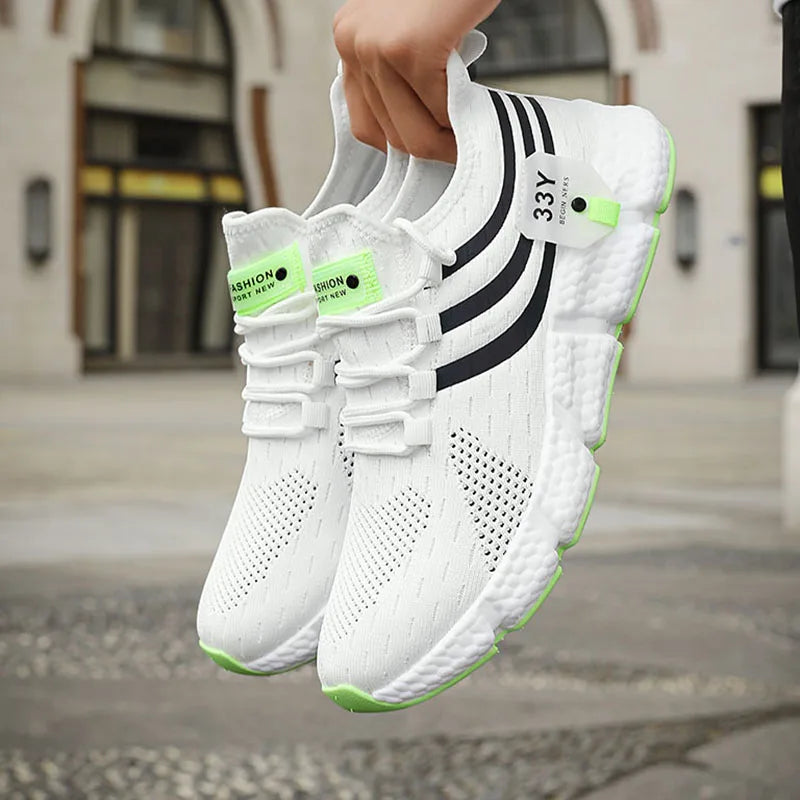 Sneakers Women Breathable Fashion Running Shoes Comfortable Casual Shoes Unisex Men Tenis Masculino Lightweiht Sports Shoes LadyShow.Store
