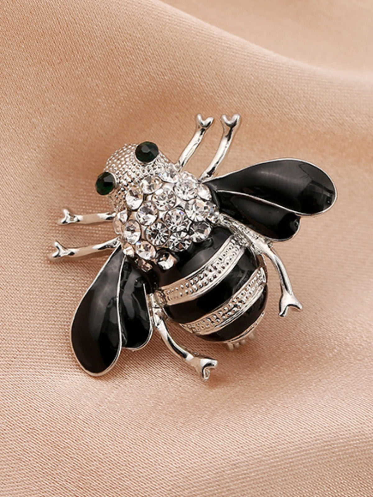 1PC Women's Fashion Trend Personalized Imitation Pearl Bee Brooch Pin Jewelry Suitable for Outdoor Dating, Party, Festival Gifts Pi-Mart