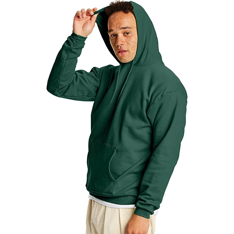 New Men Casual Hoodies Women Warm Hoodies Spring Autumn Pullovers Fashion Black Multiple Colour Oversized Sweatshirts Top Pi-Mart