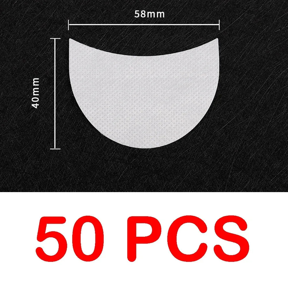 20/30/50pcs Eye Makeup Stencils Disposable Eyeshadow Stickers Eyeliner Shield Grafted Eyelashes Isolate Eyelash Removal Patches Pi-Mart