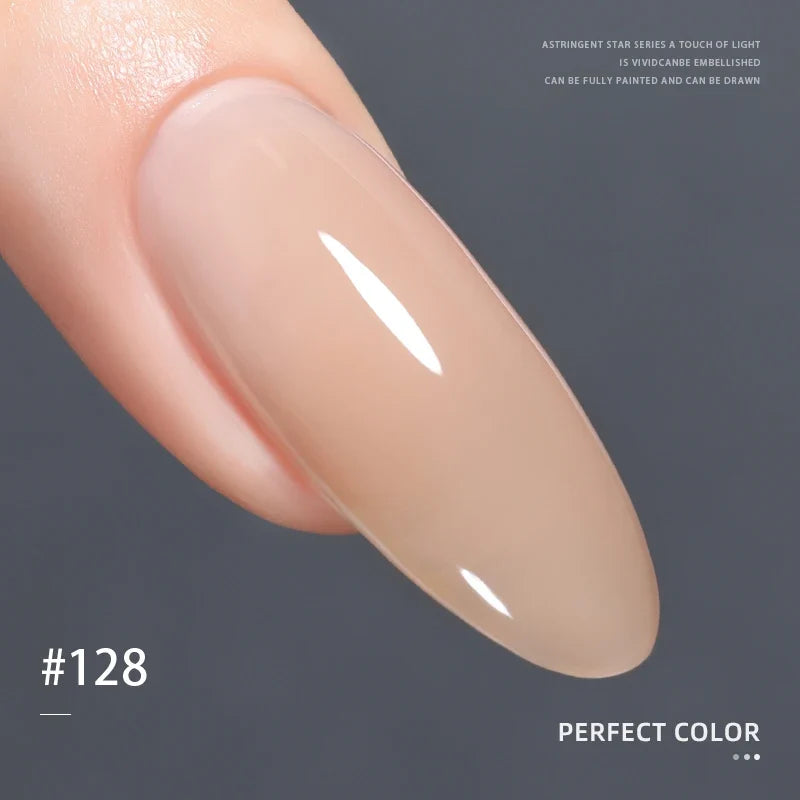 PERFECT COLOR  4-in-1 Builder Nail Gel,20g 12 Colors Rubber Base Gel Polish,Extension for DIY Salon Girls Home,Nail Art Brushes Tri Light Beauty