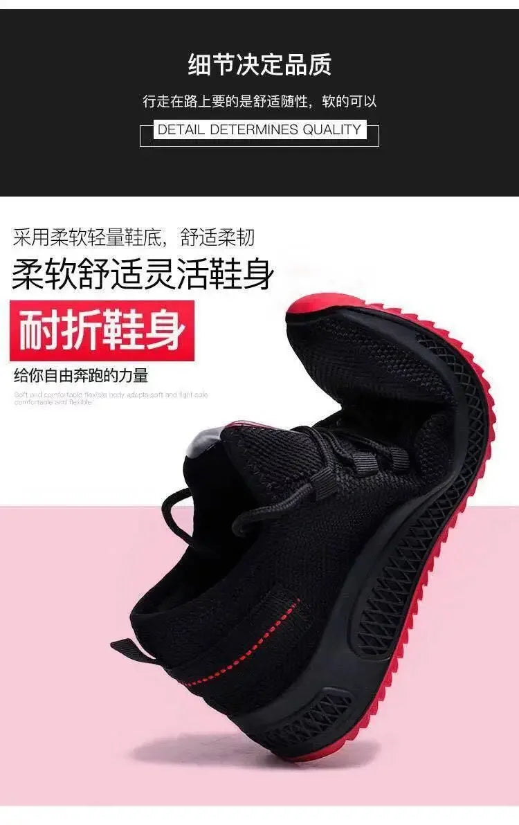 Tenis Feminino 2025 Autumn Hot Sale Women Flats for Outdoor Sneakers Air Mesh Walking Jogging Trainers Basket Chaussures Femme Pi-Mart